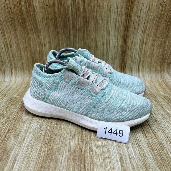 Adidas Pureboost Go Women's Size 6 Running Shoes Sneakers Mint Green B75827 - Picture 10 of 10